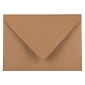JAM Paper® A6 V-Flap Invitation Envelopes, 4.75 x 6.5, Brown Kraft Paper Bag, 25/Pack (63134660)