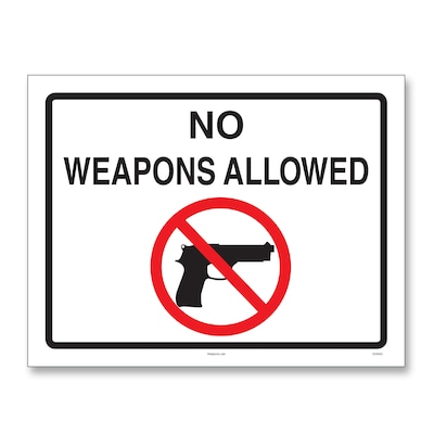 ComplyRight Weapons Law Posters, Delaware, 11 x 8.5 (E8077DE)