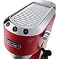 DeLonghi Dedica Deluxe (EC685R) 15-Bar Pump Espresso Machine with Rapid Cappuccino System, Red