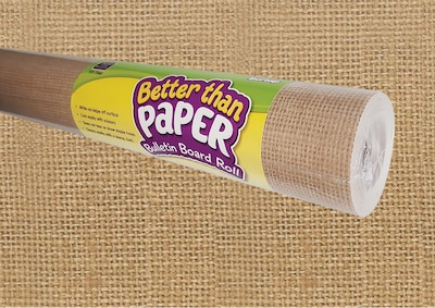 Teacher Created Resources Better Than Paper®Roll, 4 x 12, Burlap (TCR77365)