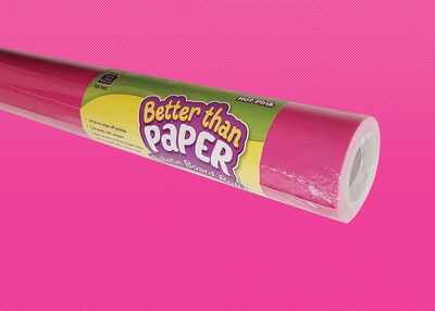 Teacher Created Resources Better Than Paper®Roll, 4 x 12, Hot Pink (TCR77372)