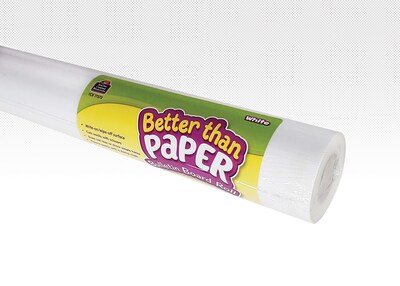 Teacher Created Resources Better Than Paper®Roll, 4 x 12, White (TCR77373)