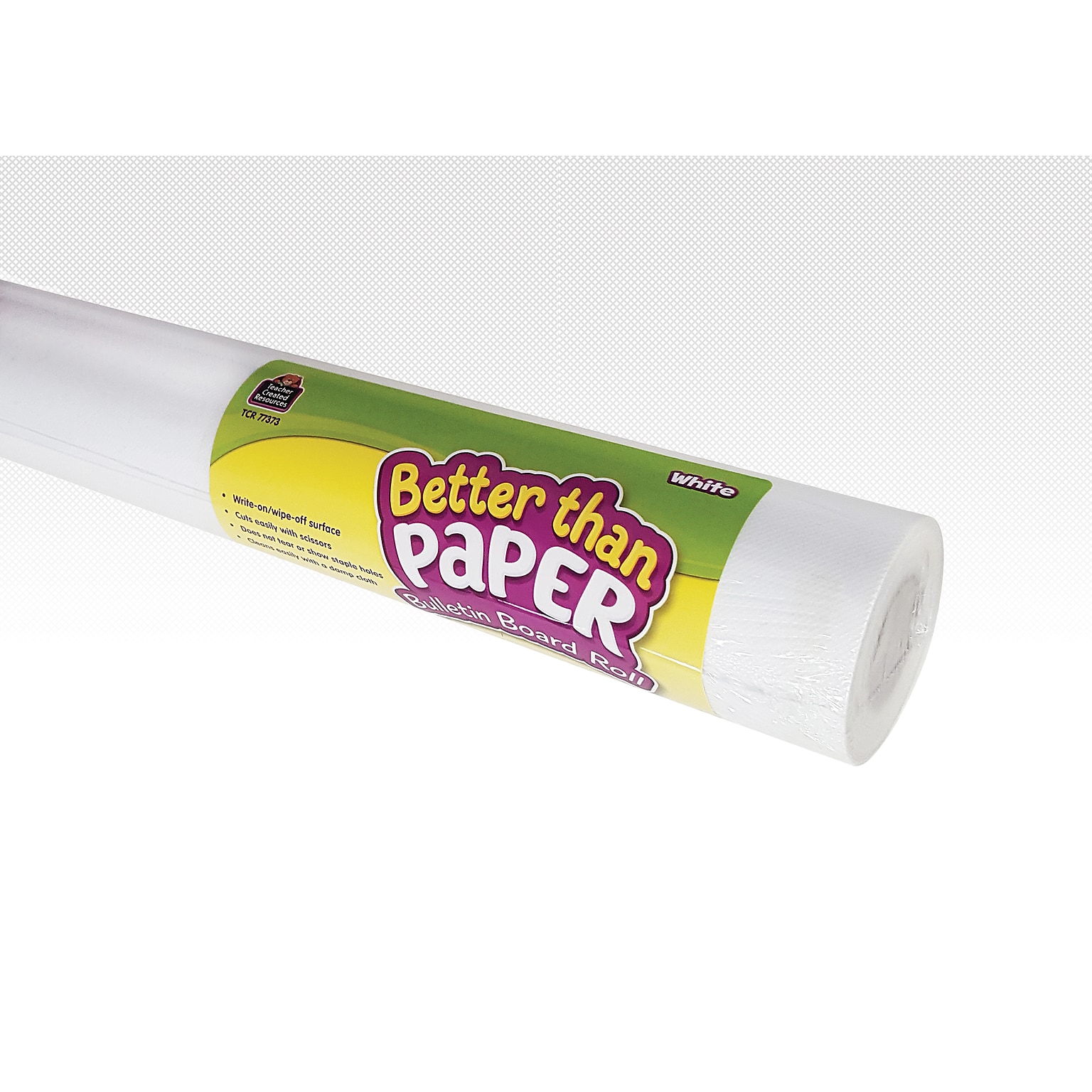 Teacher Created Resources Better Than Paper®Roll, 4 x 12, White (TCR77373)