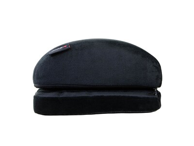 Arozzi Tilt Adjustable Footrest, Black (AZ-FOOTREST-VELVET-BK)