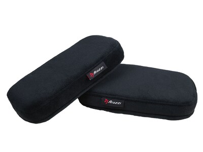 Arozzi Memory Foam Armrest Pads, Black (AZ-MFPAD-BK)