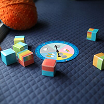 Educational Insights My First Game, Tumbleos, Domino Block Tower, Preschool (1714)