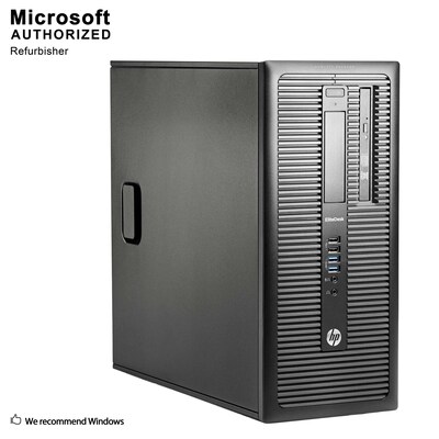 HP ProDesk 600 G1 Tower Refurbished Desktop Computer, Intel i5-4570 3.2GHz, 8GB RAM, 3TB HDD