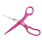 JAM Paper® Heavy Duty Multi-Purpose Precision Scissors, 8 Inch, Fuchsia Pink, Stainless Steel Blades, Sold Individually (342PI)