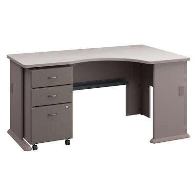 Bush Business Furniture Cubix Right Corner Desk With Mobile File