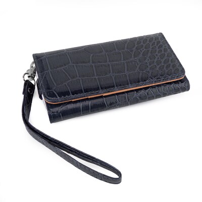 SumacLife Crocodile Wallet Pouch Case Fits iPhone SE and iPhone SE Plus (CELLEA883)