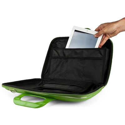 SumacLife 14" Laptop Case, Green (PT_NBKLEA561)