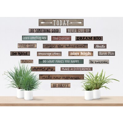 Teacher Created Resources Clingy Thingies® Motivational Gallery Signs, 20pcs (TCR77871)