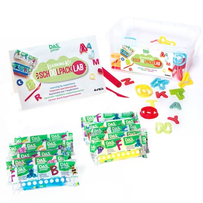 Das Jr Learning Kit School Pack Lab Letters, PreK-1, 55/Pack (DIX349000)