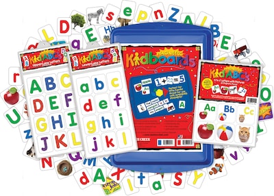 Barker Creek Learning Magnets® Now I Know My ABCs Kit, 137 Piece Set (LM2403)