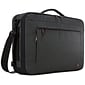 Case Logic ERA Hybrid Laptop Briefcase, Black Polyester (ERACV-116-OBSIDIAN)