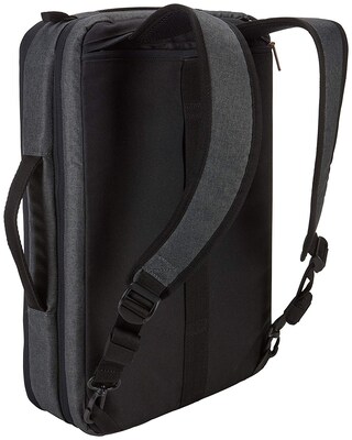 Case Logic ERA Hybrid Laptop Briefcase, Black Polyester (ERACV-116-OBSIDIAN)