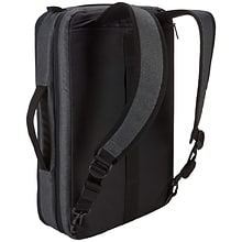 Case Logic ERA Hybrid Laptop Briefcase, Black Polyester (ERACV-116-OBSIDIAN)