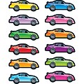 Carson-Dellosa Race Cars Shape Stickers, Pack of 72 (CD-168065)