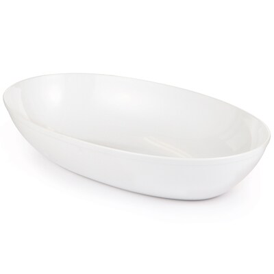 Creative Converting White Oval Bowl, 43 oz. (059272)