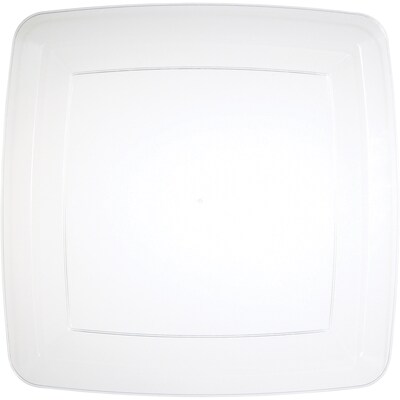 Creative Converting Clear Banquet Plates, 24 Count (DTC170432BPLT)