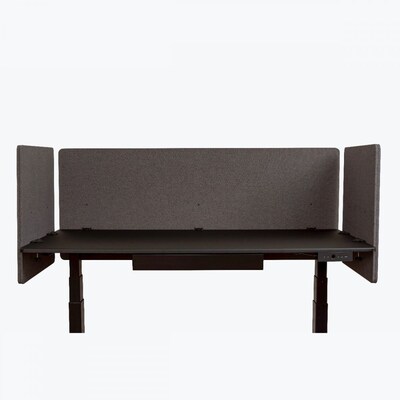 Luxor Reclaim Privacy Panel, Slate Gray, 3/Pk (RCLM3D6024SG)