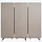 Luxor Reclaim Room Divider, Misty Gray, 3/Pk (RCLM7266ZMG)