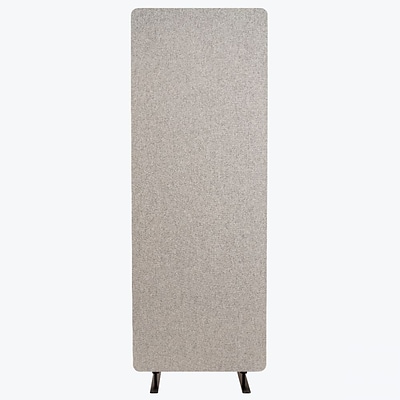 Luxor Recl Room Divider, Single Panel, Misty Gray (RCLM2466MG)