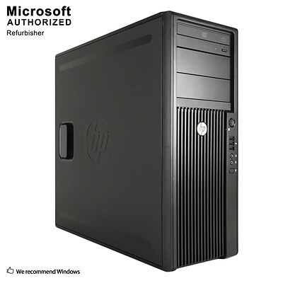 HP Z420 Refurbished Desktop Computer, Intel Xeon E5-1620, 16GB RAM, 120GB SSD+3TB HDD