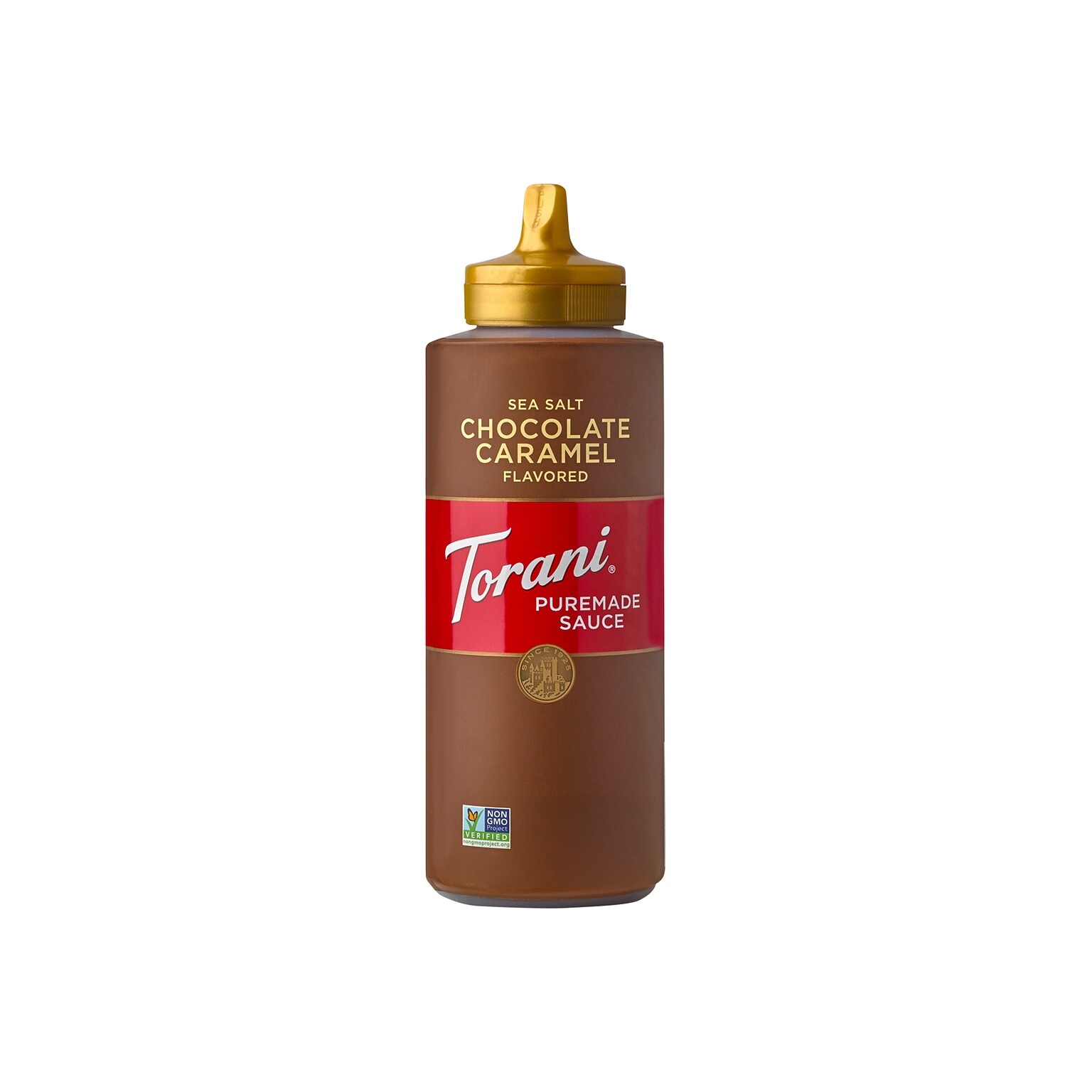 Torani Puremade Sea Salt Chocolate Caramel Sauce, 16.5 oz. (HSN79125)