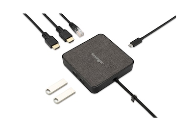 Kensington MD120U4 USB4 Portable Docking Station with 100W PD (K32850WW)