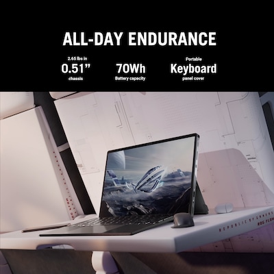 ASUS ROG Flow Z13 13.4" Touchscreen 180Hz Gaming Laptop, RDNA 3.5, AMD AI MAX+ 395 (2026), 32GB RAM, 1TB SSD, Win 11 Home