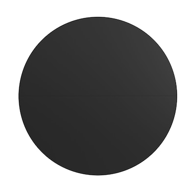 Flash Furniture Kathryn 5.89' Plastic Round Folding Table, Granite Black  (RB183RFHBK)