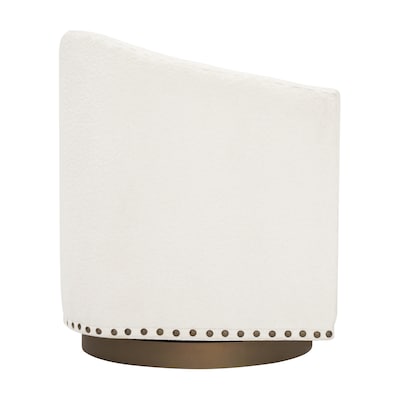 Flash Furniture Myles Fabric Swivel Club Chair, Cream Boucle (BSAC22061CRMBCL)