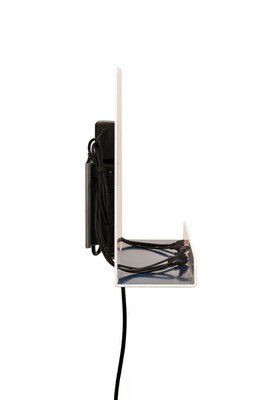 Luxor KwikBoost Deluxe Courtesy Charging Station, Wall Mounted with Custom Graphics