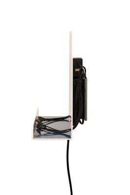 KwikBoost Deluxe Courtesy Wall Mounted Charging Station, Silver (KB99035)