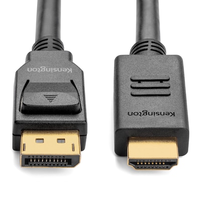 Kensington 6 DisplayPort to HDMI Video Cable, Male to Male (K33025WW)