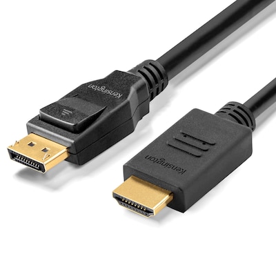 Kensington 6' DisplayPort to HDMI Video Cable, Male to Male (K33025WW)