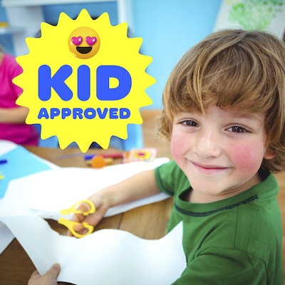 Scotch Kids Invisible Clear Tape With Dispenser, 0.75" x 18 yds., 1" Core, 6 Rolls/Pack (KT-MA-6-650)