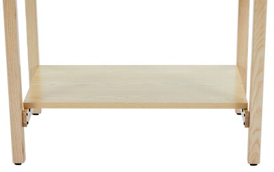 Viva Comfort Axis Physical Therapy Taping Table with Lower Shelf, 380 lbs. Capacity, Blue (ADIME923-01-BLU-LS)