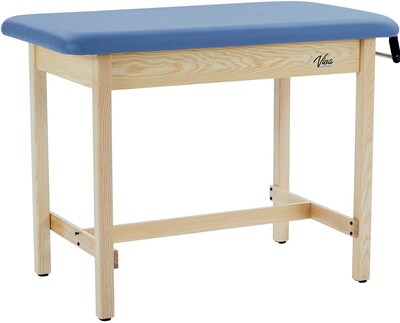 Viva Comfort Axis Physical Therapy Taping Table, 380 lbs. Capacity, Blue (ADIME923-01-BLU)
