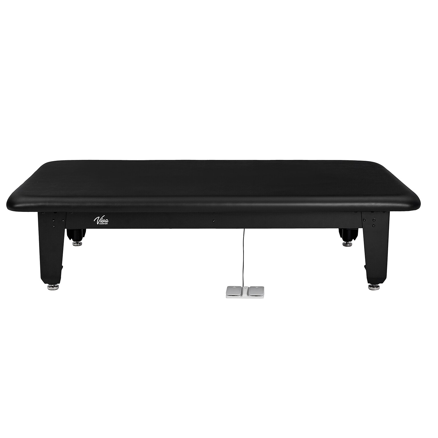 Viva Comfort TheraLift Electric Height Adjustable Bariatric Treatment Table, 1500 lbs Capacity, Black (ADI903-60-74-BLK)