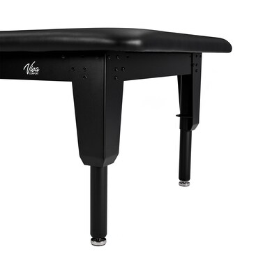 Viva Comfort TheraLift Electric Height Adjustable Bariatric Treatment Table, 1500 lbs Capacity, Black (ADI903-60-74-BLK)