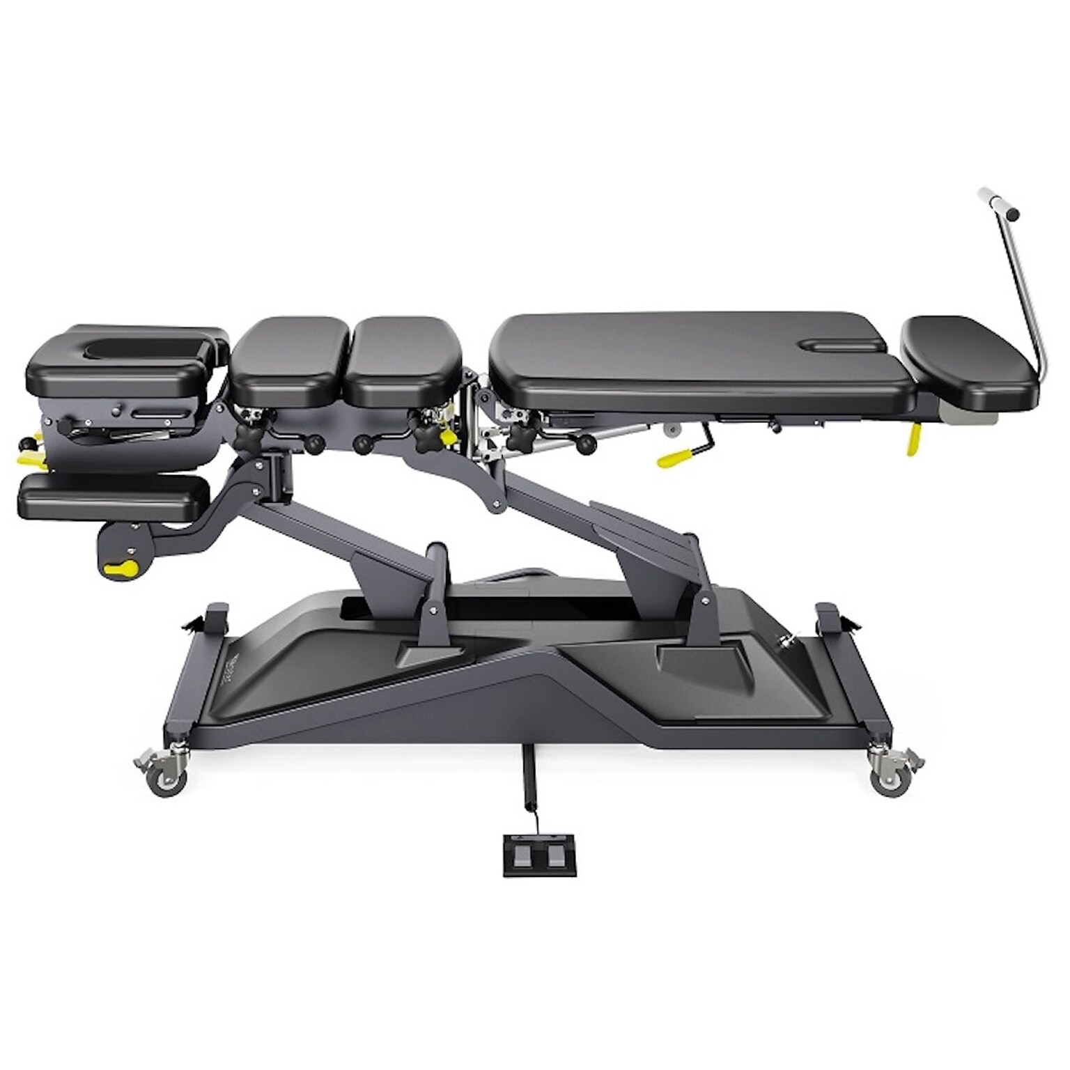 Viva Comfort SpineAxis Electric Height Adjustable Chiropractic Treatment Table, 600 lbs. Capacity, Black (ADI903-40)