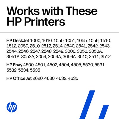 HP 61XL Black High-Yield Ink Cartridge, Prints Up to 360 pages (C0PA4AN)