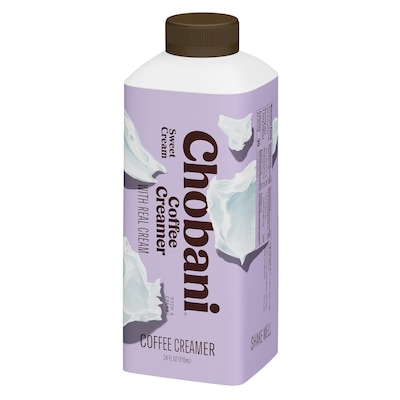 Chobani Sweet Cream Liquid Coffee Creamer, 24 oz., 6/Pack (600-04240)
