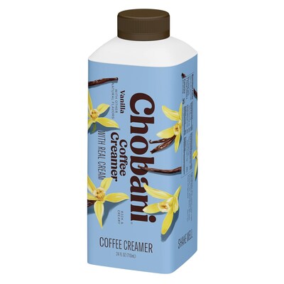 Chobani Vanilla Liquid Coffee Creamer, 24 oz., 6/Pack (600-04238)