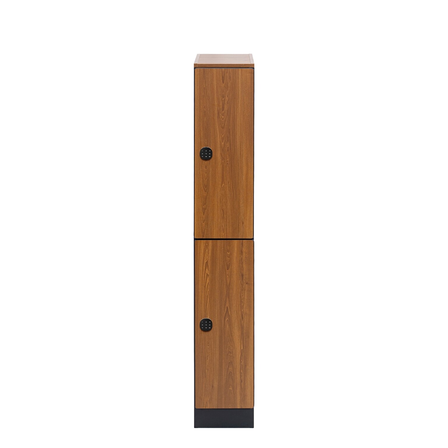 Alpine Industries 72 2-Tier 1-Column Storage Locker, Oak (TPL-O-1-SPO-WTS)