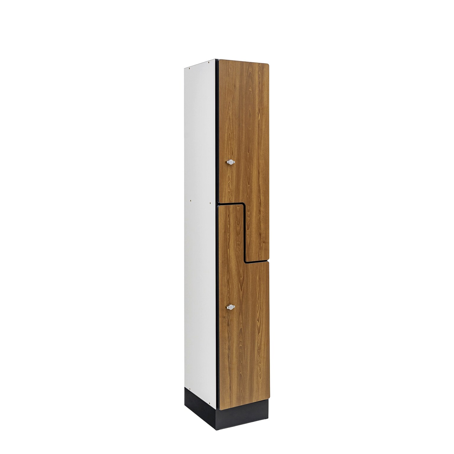 Alpine Industries 72 2-Tier 1-Column Storage Locker, Oak (701-Z-O-1-MK)
