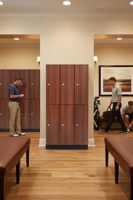 Alpine Industries 72 2-Tier 2-Column Storage Locker, Walnut (701-W-2-MK)