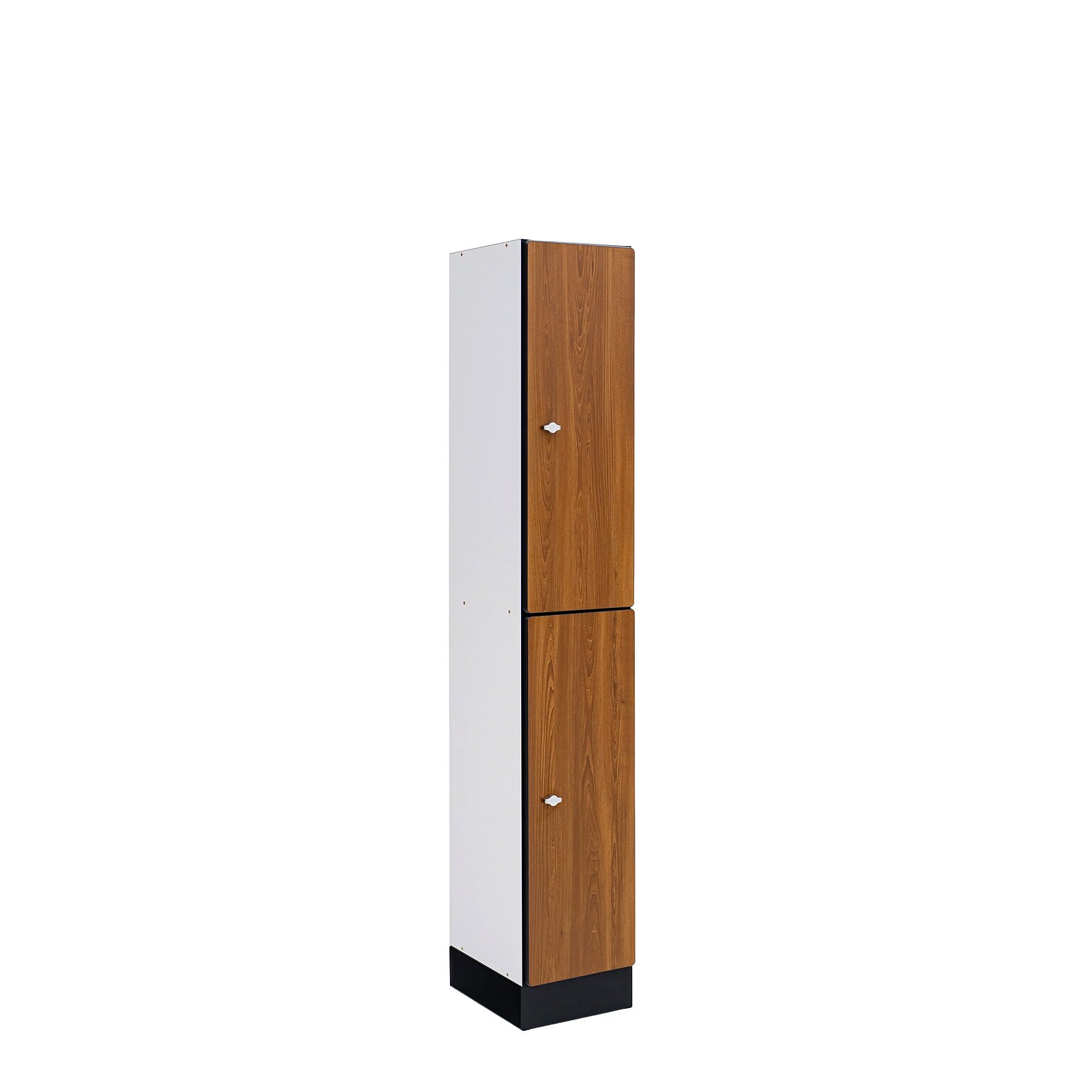 Alpine Industries 72 2-Tier 1-Column Storage Locker, Oak (701-O-1-MK)